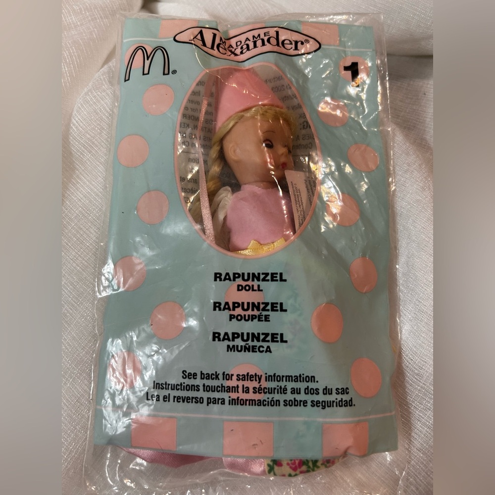 Happy Meal toy, Madame Alexander Rapunzel Doll